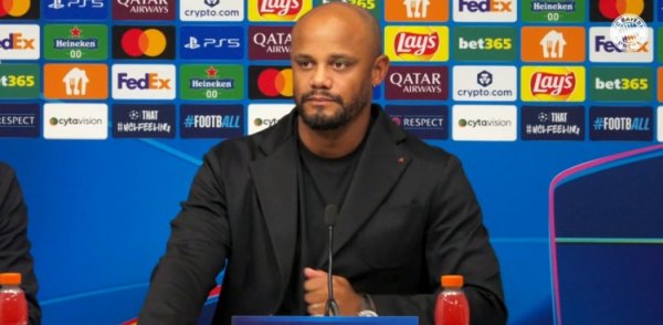 孔帕尼：哪怕只是1-0那也是胜利 现在还不那么迫切需要轮换