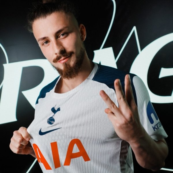 官方：热刺中卫德拉古辛新赛季改穿3号运动活动    服