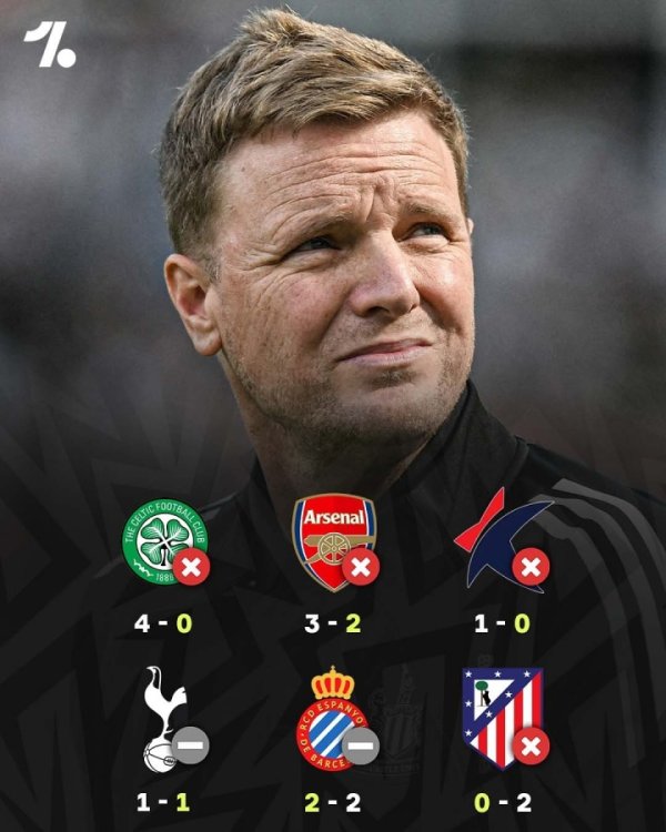 日子不好过！纽卡6场季前赛1场没赢，伊萨克闹离队&引援屡受挫