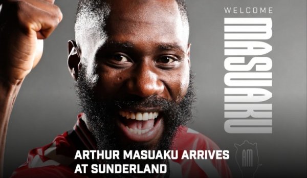 重返英超！桑德兰官方：马苏亚库自由身加盟，合同2年