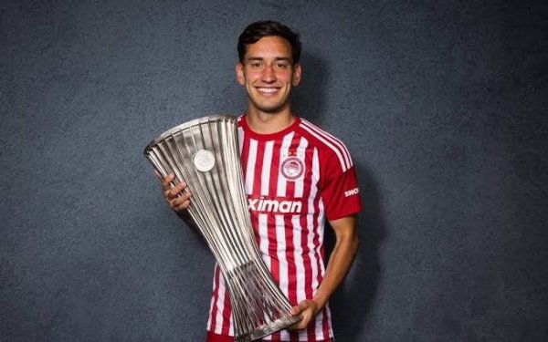 意媒：23岁阿根廷中场球员赫泽被推荐给国米，目前效力于奥林匹亚科斯