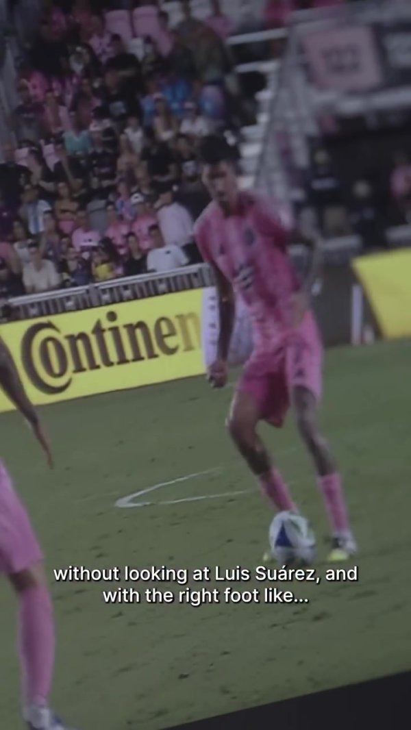 背身no look助攻苏牙怎么做到的？梅西：他的移动我了然于胸