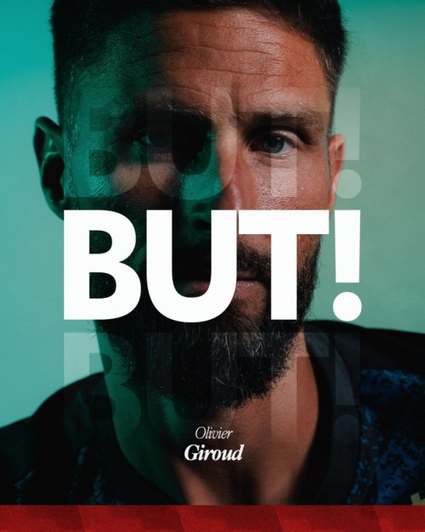 天王盖地虎❗38岁吉鲁回归法甲首秀破门 出色  跑位+不停球左脚低射